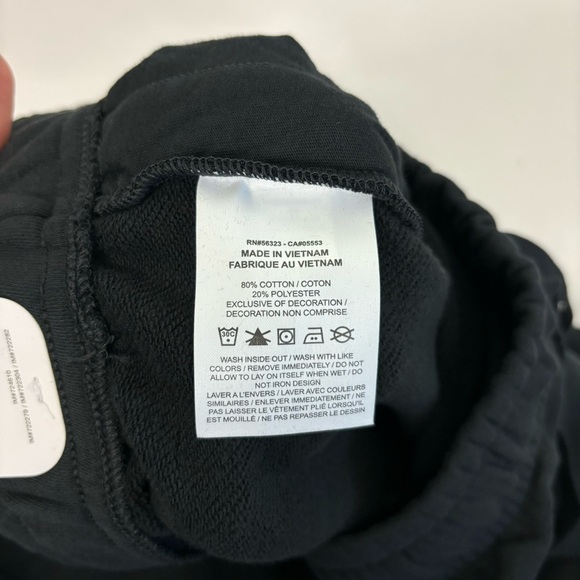 Nike Sportswear Club Fleece Women Mid-Rise Wide-Leg Sweatpant Black Plus Size 3X - Picture 4 of 7